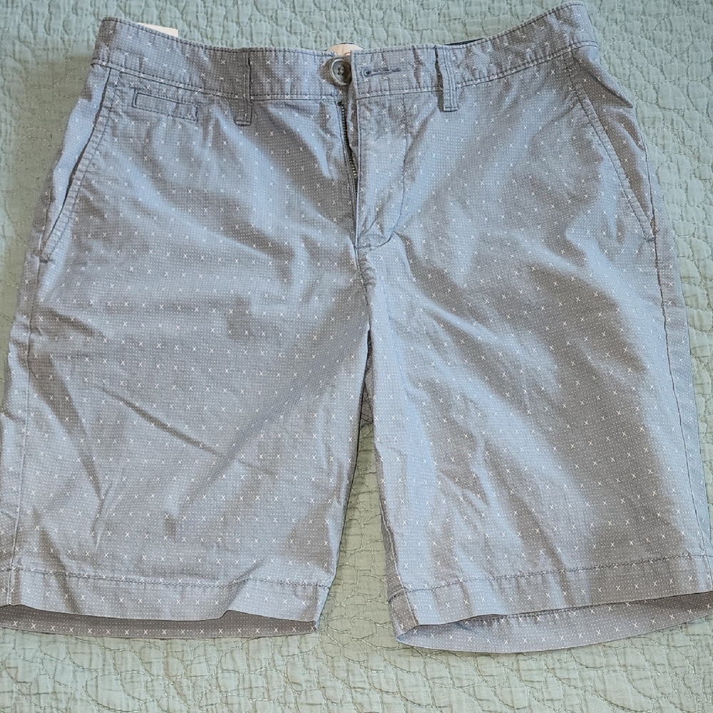 Original Penguin Light Gray Patterned Shorts - image 1